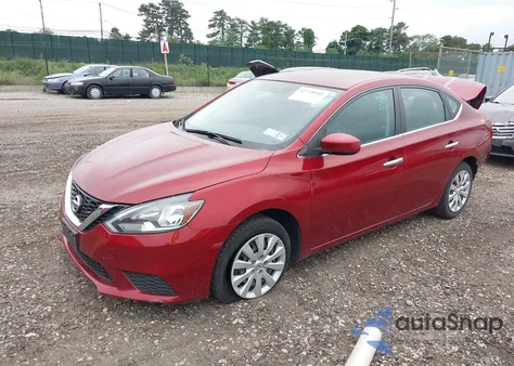 2017 Nissan Sentra Sv из США, поврежденный, VIN 3N1AB7AP7HY406669